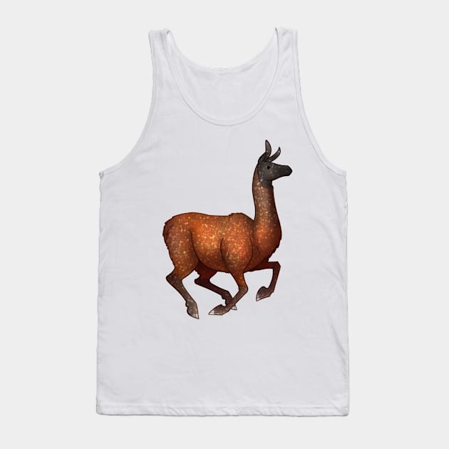 Cozy Llama Tank Top by Phoenix Baldwin